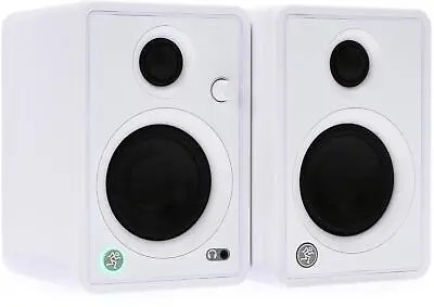 Mackie CR3-XBT 3-inch Multimedia Monitors With Bluetooth - Limited-edition White • $119.99