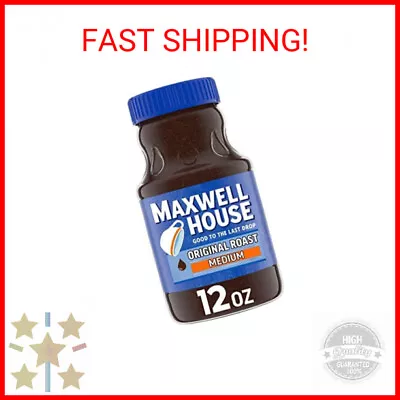 Maxwell House Original Medium Roast Instant Coffee (12 Oz Jar) • $12.05