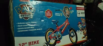 Schwinn Nickelodeon Paw Patrol 12  Kids' Bike Bicycle Marshall Chase Rubble New • $79.99