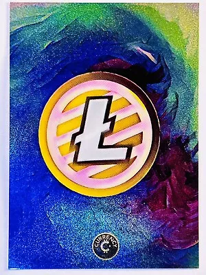 LITECOIN #3 🚀 2022 Cardsmiths Currency 1st Ed. CRYSTAL SPARKLE Holo • $9