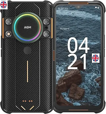 6.52  HD Screen 4GB+64GB 7000mAh Battery Rugged Phone IP68 Rugged Cell Phone • £159.99