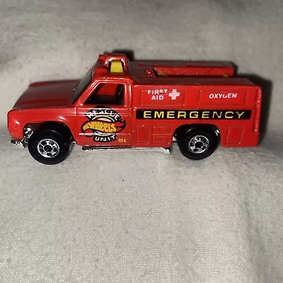 Vintage 1974 Hotwheels Emergency Unit • $8