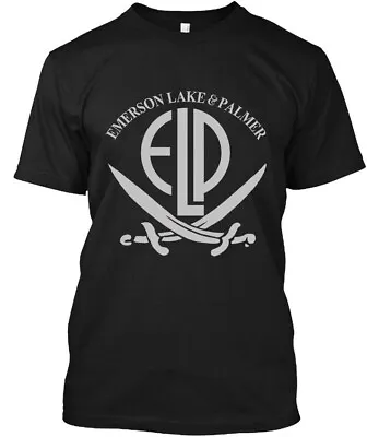 Limited New Emerson Lake & Palmer Progressive Rock Band Art Logo T-Shirt S-4XL • $17.99