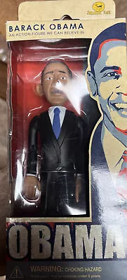 2007 New Open Box Barack Obama Doll Jailbreak Toys Action Figure We Can Believe • $19.99