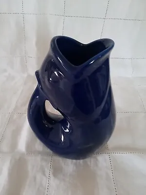 Gurgle Pot Fish Pitcher 2006 Blue 6 Inches • $14