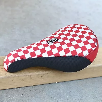 Stolen Bmx Bike Fast Times Bicycle Pivotal Seat Red/white Checkered • $41.95