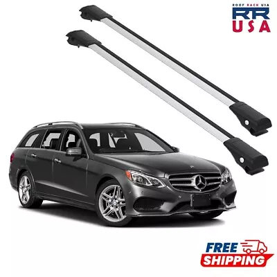 For Roof Rack Mercedes-Benz E-Class W212/S212 Estate/Wagon 2009-2016 Gray 2 Pcs • $110