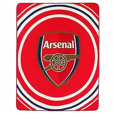 £14.49 • Buy Arsenal Fleece Blanket Large 125 X 150 Cm