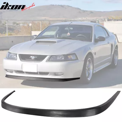 Clearance Sale Fits 99-04 Mustang GT Mach 1 Front Bumper Lip OE Style Black PU • $62.99