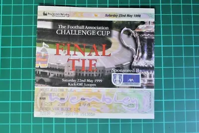 Ticket - 1999 F.a Cup Final Manchester United V Newcastle United • £14.99