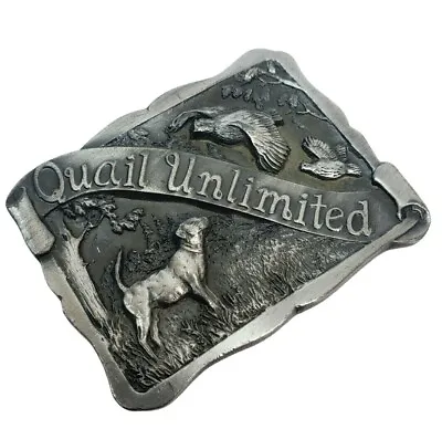 Vintage Quail Unlimited Belt Buckle Limited Edition 1 Of 25000  • $33.70