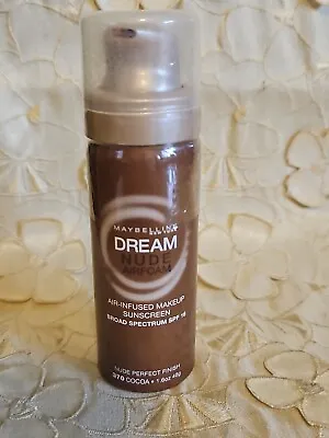 Maybelline-dream Nude-airfoam-air-infused Makeup-spf 16-370 Cocoa-sealed • $7.75