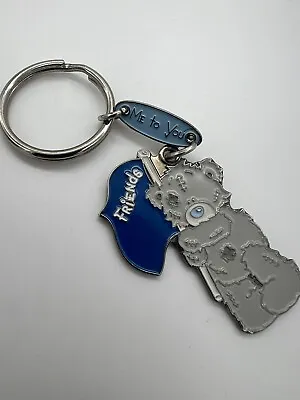 Me To You Friends Flag Keychain Tatty Teddy Blue Nose Grey Bear Carte Blanche • $8.47