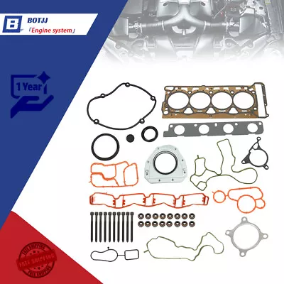 Engine Cylinder Head Gasket Seal Bolts Set Kit For VW GTI Tiguan AUDI A4 Q5 2.0L • $54.15