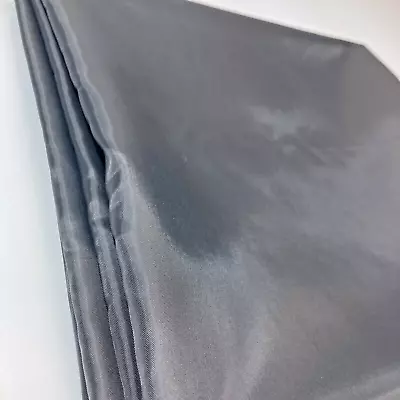 Fabric Material Charcoal Charles Parsons Poly Lining  2m X 1.2m • $14.88