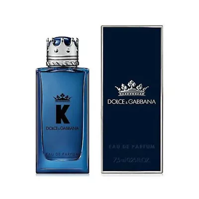 D&G Dolce & Gabbana K For Men 0.25 Oz (7.5ml) Travel Mini EDP Splash NEW In BOX • $12.19