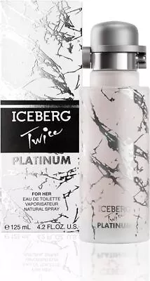 Woman Perfume Iceberg Twice Platinum For Her EDT 125ml + Samples Gift • £80.78