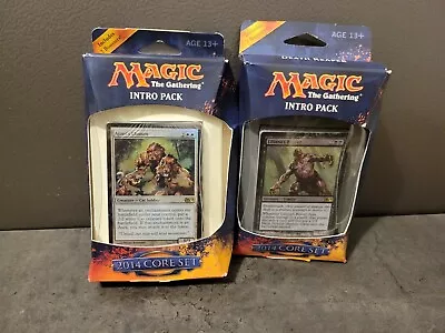 Magic The Gathering 2014 Core Set Fire Surge Intro Deck Lot Of 2 • $40