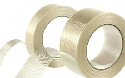 Fiberglass Filament Reinforced Tape 3/4  1  2  X 55 Yards Strapping Packaging • $32.75