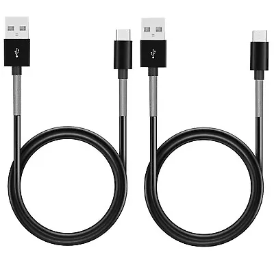 2Pc 1M Usb Data Charge Cable Micro Usb Connector For Samsung Htc Metal Protec... • $9.90