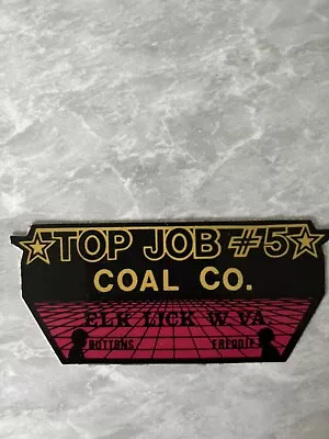 Coal Mining Stickers Nice Older  Coal Company • $2.50