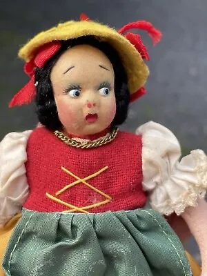 Vintage Mid-Century Modern World Travel Souvenir Collector's Doll Italian • $6