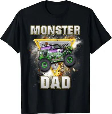 Monster Truck Dad Monster Truck Are My Jam Truck Lovers T Shirt Men Women Kid • $25.99