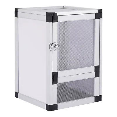 $27.99 • Buy Mini Reptile Cage Air Cage Small Habitat Perfect For Frogs, Lizards, Chameleons