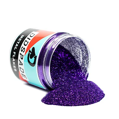 2oz Purp-fection 0.008 Purple Micro Metal Flake - Solvent Resistant Glitter • $15.95