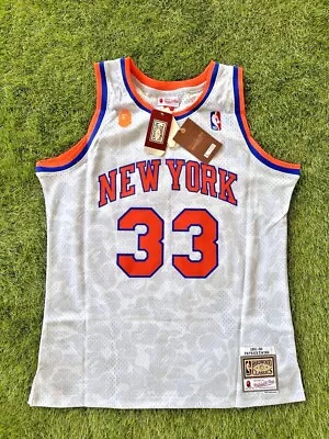 HWC Swingman BAPE Mitchell & Ness NBA Player Patrick Ewing #33 New York 1991/92 • $77.99