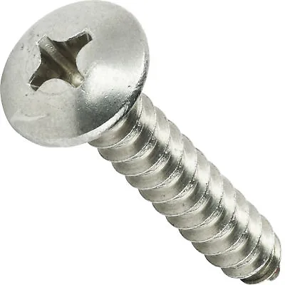 #0 X 1/4  Truss Head Sheet Metal Screws Self Tapping Stainless Steel Qty 50 • $11.13