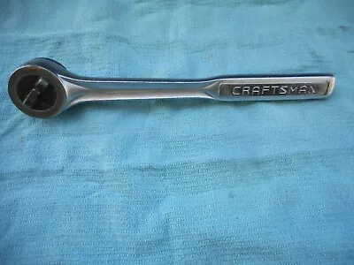 Vintage Craftsman 1 2 Drive Ratchet -V- U.S. Canadian Patents 1971 • $8.05