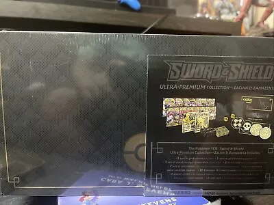 $150 • Buy Pokemon Sword & Shield Zacian And Zamazenta Ultra Premium Collection Box Set