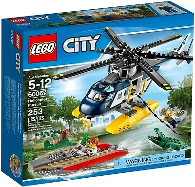 LEGO City Swamp Police Helicopter Pursuit (#60067)(Retired 2016)(RARE) • $90