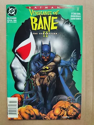 Batman Vengeance Of Bane II The Redemption DC Newsstand Variant Midgrade 1995 • $10