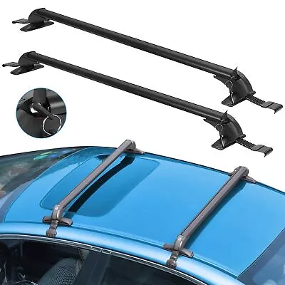 Universal Roof Rack Cross Bars 48  Aluminum Lockable Car Top Crossbars With ... • $134.89