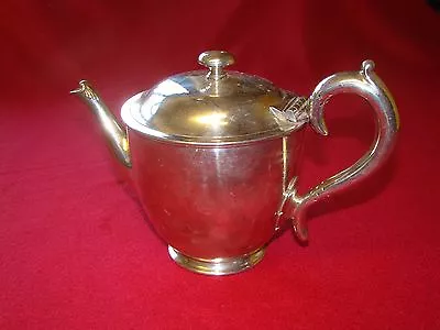 Heavy Walker & Hall Sheffield Patented Handle Silver Plate Teapot • £20