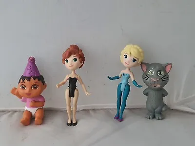 £5.99 • Buy Disney Figures Frozen Dora The Explorer & Grey Cat Torch