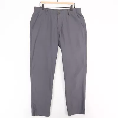 Under Armour Golf Pants Mens 36x32* Gray Stretch Chino • $19.99