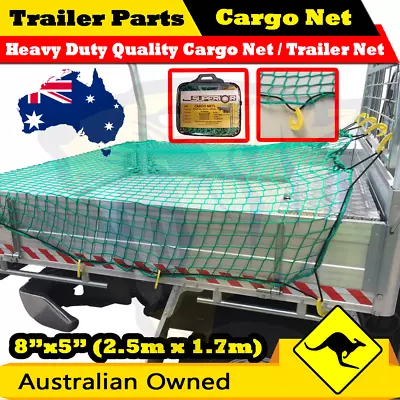 Cargo Net Ute Dual Cabs Trailers Boats 8x5 Boxtrailer 2.5m X 1.7m  • $32.99