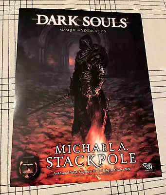 Dark Souls Mask Of Vindication NYCC 2022 EXCLUSIVE PROMO POSTER Anime Yen NEW • $11.99