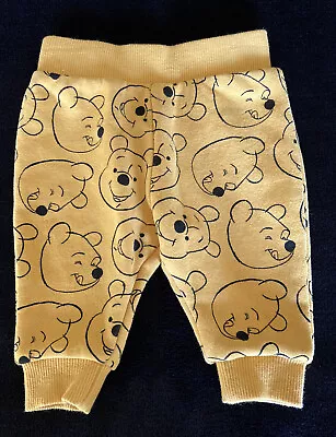 Disney Baby Winnie The Pooh Baby Boy Girl Track Pants Size 0-3 Months 000 • $11.50