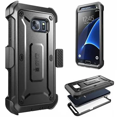 For Samsung Galaxy S7 Case SUPCASE Full-Body Protective Cover+Screen Protector • £23.59