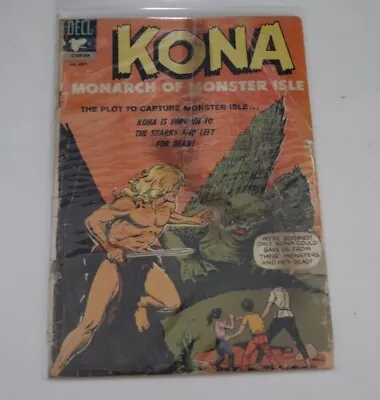 Kona #15 1965 Dell Comics  Monarch Of Monster Isle   • $4.49