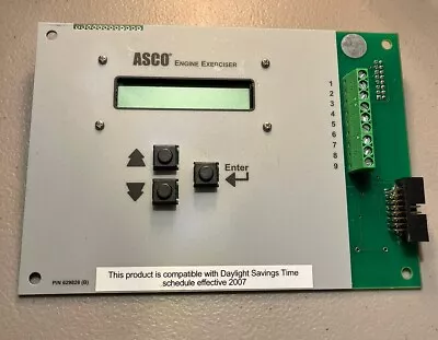 ASCO Engine Exerciser 629830E Control Board • $425