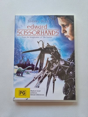 $1.28 • Buy Edward Scissorhands 💿 1990 Fantasy Romance Johnny Depp Winona Ryder R4