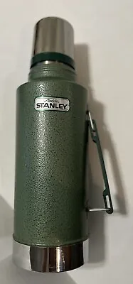 Vintage Aladdin Stanley Vacuum Bottle Half Gallon Thermos A945DH Green • $45