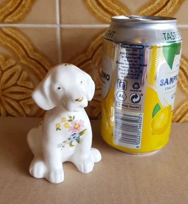 Aynsley Cottage Garden - DOG SITTING - Animal Ornament • £10.99
