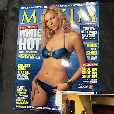 Maxim Magazine November 2004 Laura Prepon • $5