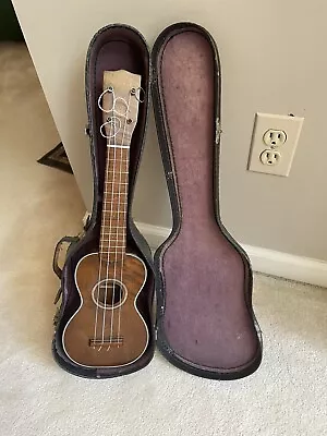 Antique Ukulele  With Case Lovely Tone • $59